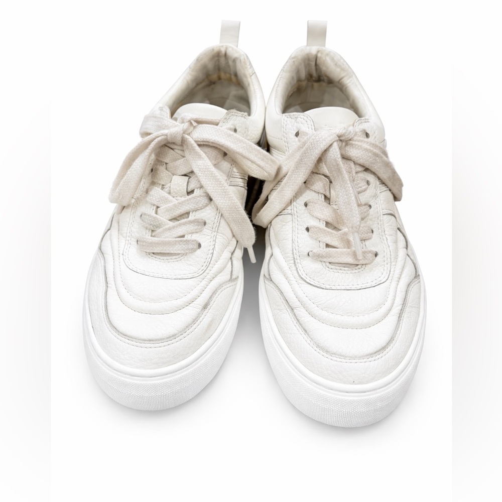 Massimo Dutti White Leather Sneakers EU 39